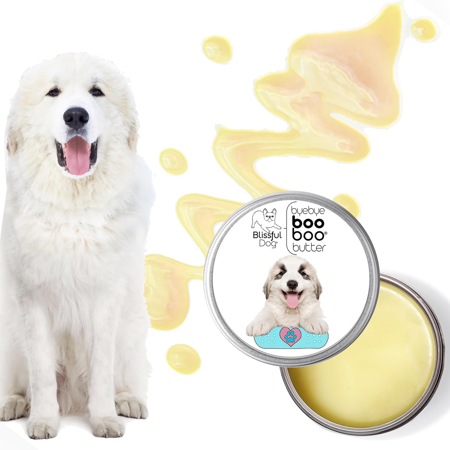The Blissful Dog Great Pyrenees Boo Boo Butter, 16 oz.