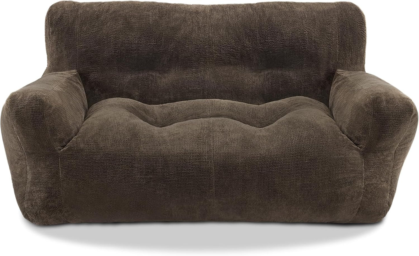 Lovupet Dog Couch for Small Medium Breed, Dog Sofa Bed Full Filled Sponge, No Assembly Need, PS581 (Mocha)