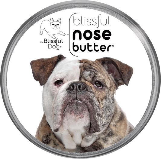 The Blissful Dog Olde English Bulldogge Unscented Nose Butter - Dog Nose Butter, 1 Ounce