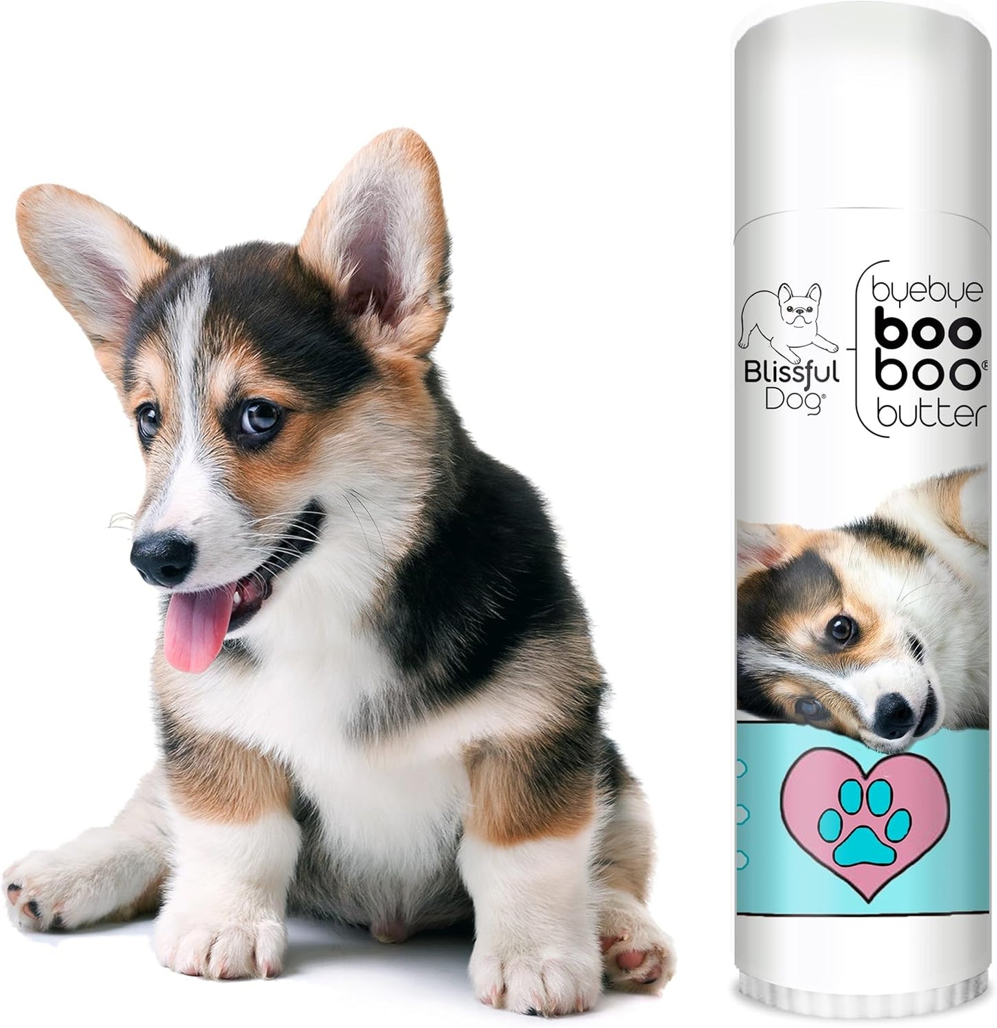 The Blissful Dog .50 oz Tube Corgi Booboo Butter