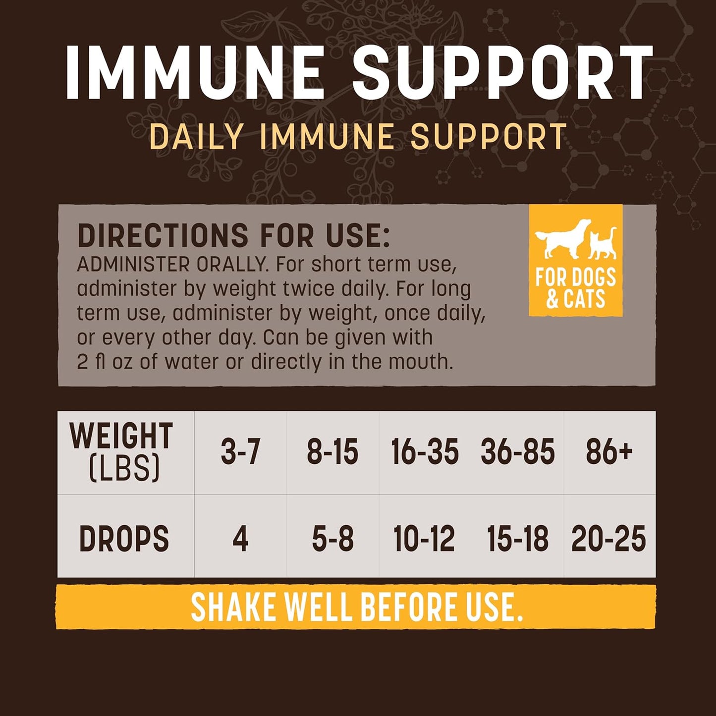 Earth Animal Herbal Remedies | Immune Support | 2 fl oz