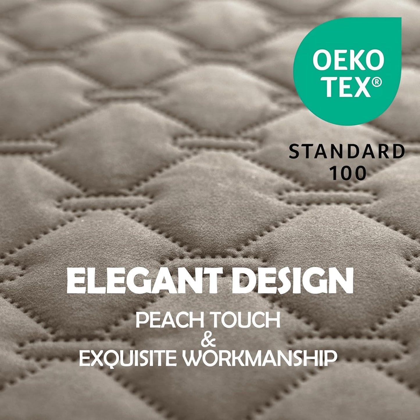 gogobunny 100% Double Sided Waterproof Dog Blanket Soft Pet Bed Cover Reversible Protect Furniture Couch Sofa Car for Puppy Large Dog Cat (Dark Stone/Light Stone, 82x102 Inch (Pack of 1))