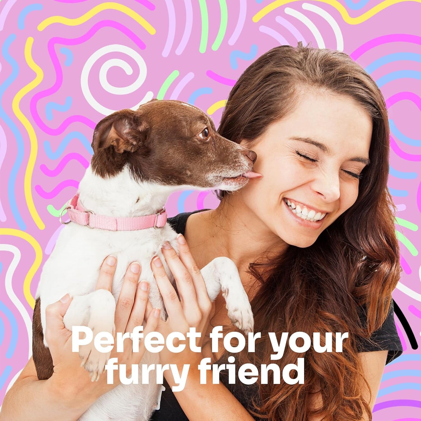 Wet Brush Ultimate Dual-Sided Detangling Brush - Ultra Soft IntelliFlex Bristles, Removes Loose Hair & Dirt for Dogs, Cats, Rabbits - Teal