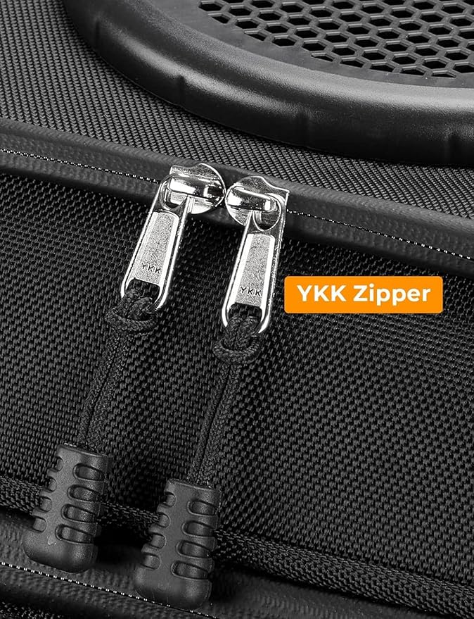 KEMIMOTO Motorcycle Dog/Cat Carrier Bags Pet Voyagers for Street Glide Road King with Passenger Seat Sissy Bar or Luggage Rack Touring Trike Models