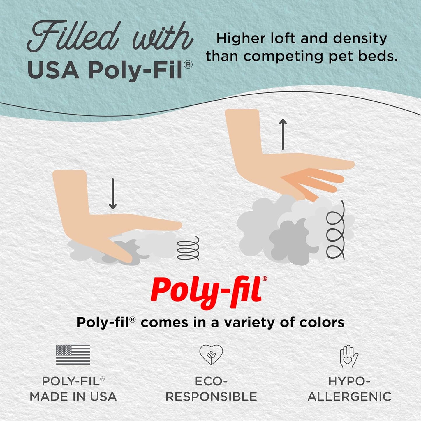 Best Friends by Sheri Original Calming Donut Dog and Cat Bed, Shag Faux Fur, Frost Gray, (30in x 30in) - Anxiety Relief for Pets Up to 45 lbs