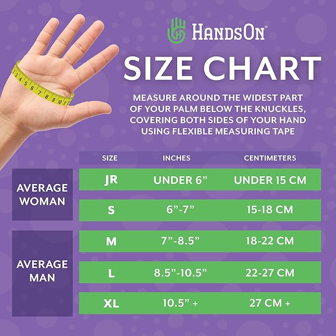 H Handson Pet Grooming Gloves - Cat, Dog, Horse Gentle Hair Remover Brush - Mitt For Long & Short Haired Fur - Shedding, Bathing & Massaging Glove (Purple, Small)