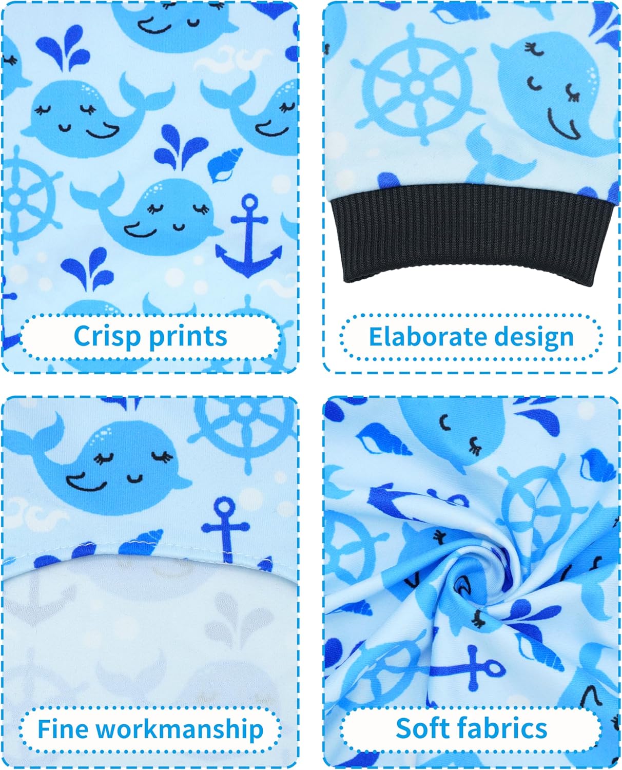 PET SHOW 4 Pack Small Dog Pajamas Watermelon Doggies Soft Stretchy PJs Whale Ice Cream Jumpsuit Puppy Cats Girl Boy Floral Onesies Outfits with Sleeve Pets Breathable Summer Dog Clothes Costume XS