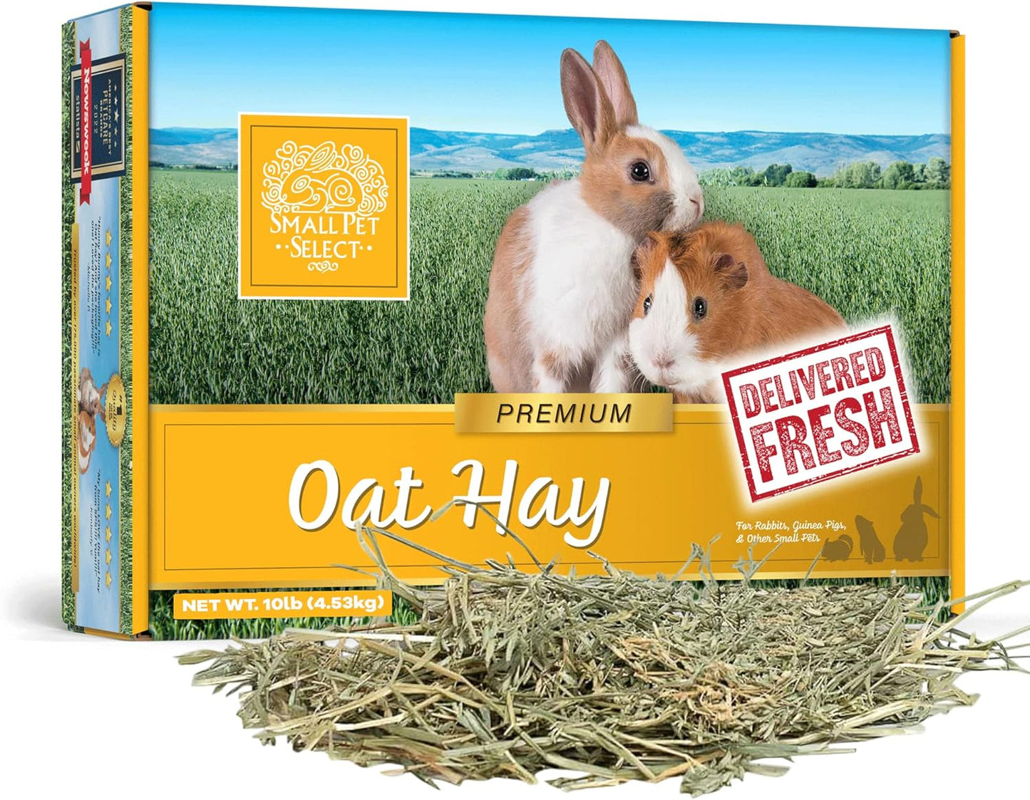 Small Pet Select Oat Hay Pet Food, 10 Lb.