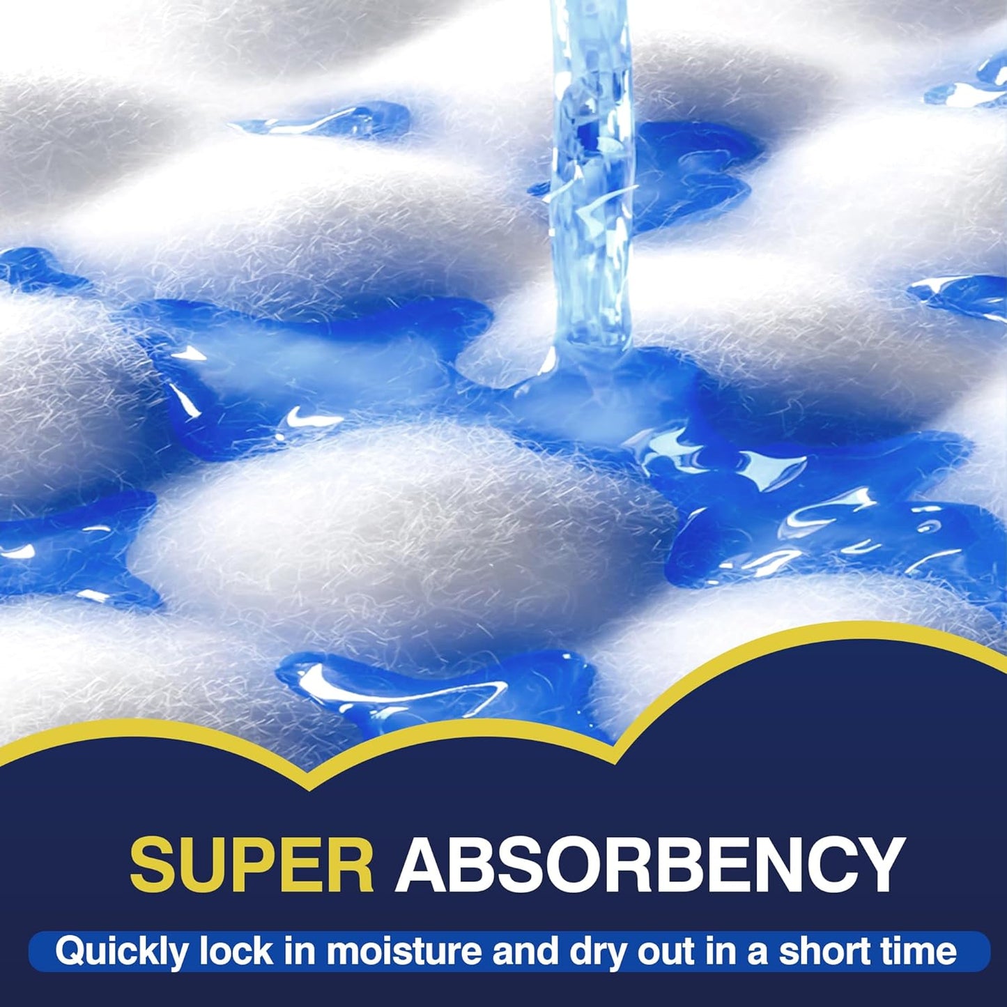 MKISS Bed Pads Disposable 36" x 36" (100 Counts), Large Incontinence Underpads Leakproof Quick Drying Max Absorbent Disposable Pee Pads for Adults, Baby, Puppy, Children, Elderly