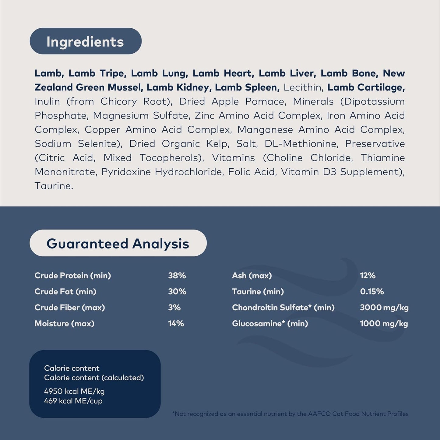 ZIWI Peak Air-Dried Cat Food – Lamb - All Natural, High Protein, Grain Free, Limited Ingredient w/ Superfoods (35.2oz)