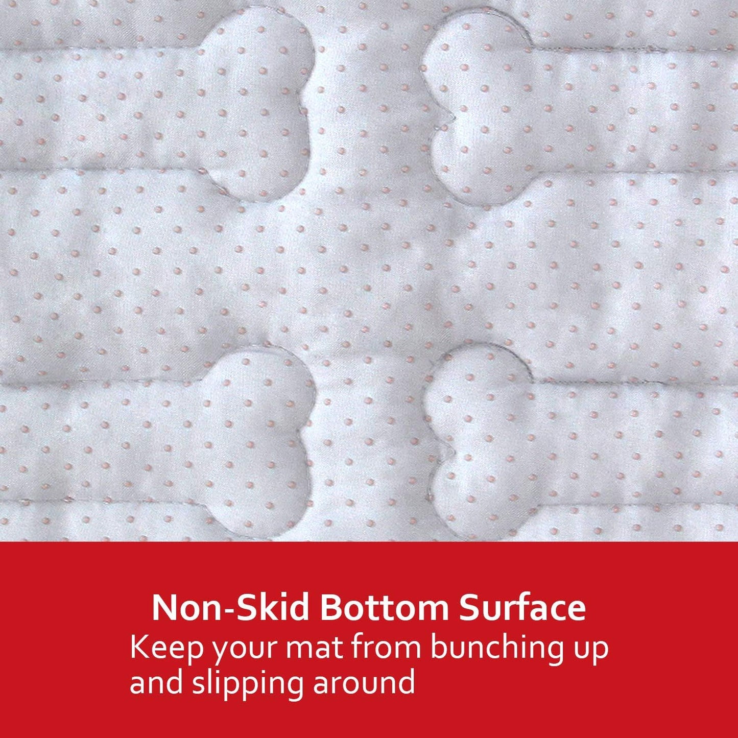 Dog Crate Mat (30" X 19"), Soft Dog Bed Mat with Cute Prints, Personalized Crate Pad, Anti-Slip Bottom, Machine Washable Kennel Pad