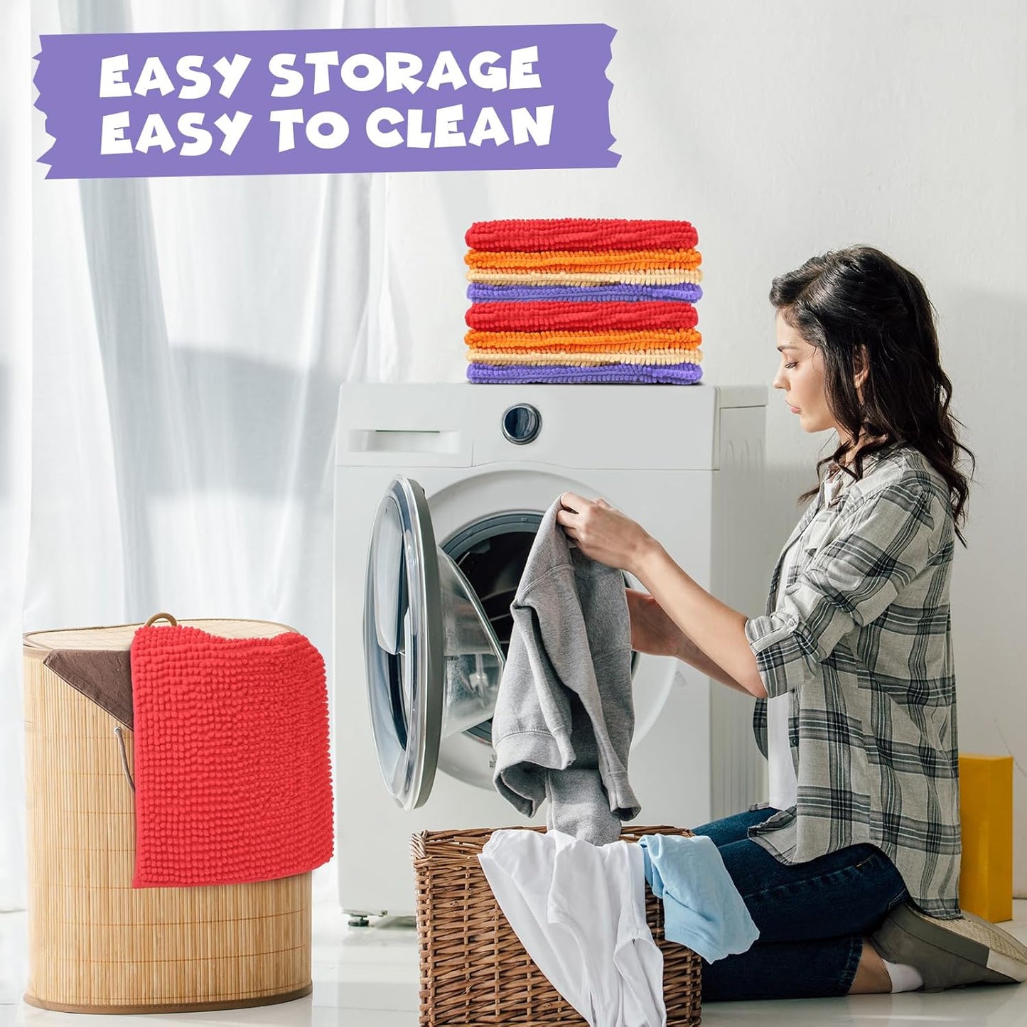 Barydat 8 Pcs Guinea Pig Cage Liner for Guinea Pig Cage Bedding Reusable Rabbit Mat Pad Washable Training Pad Animal Sleeping Bedding Mat