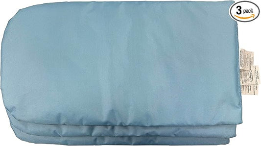 ROODO Pet Stroller Inner Pad for Exclusive Use,Original,Replaceable,Easy to Clean,Set of 3 pc(Sky Blue)