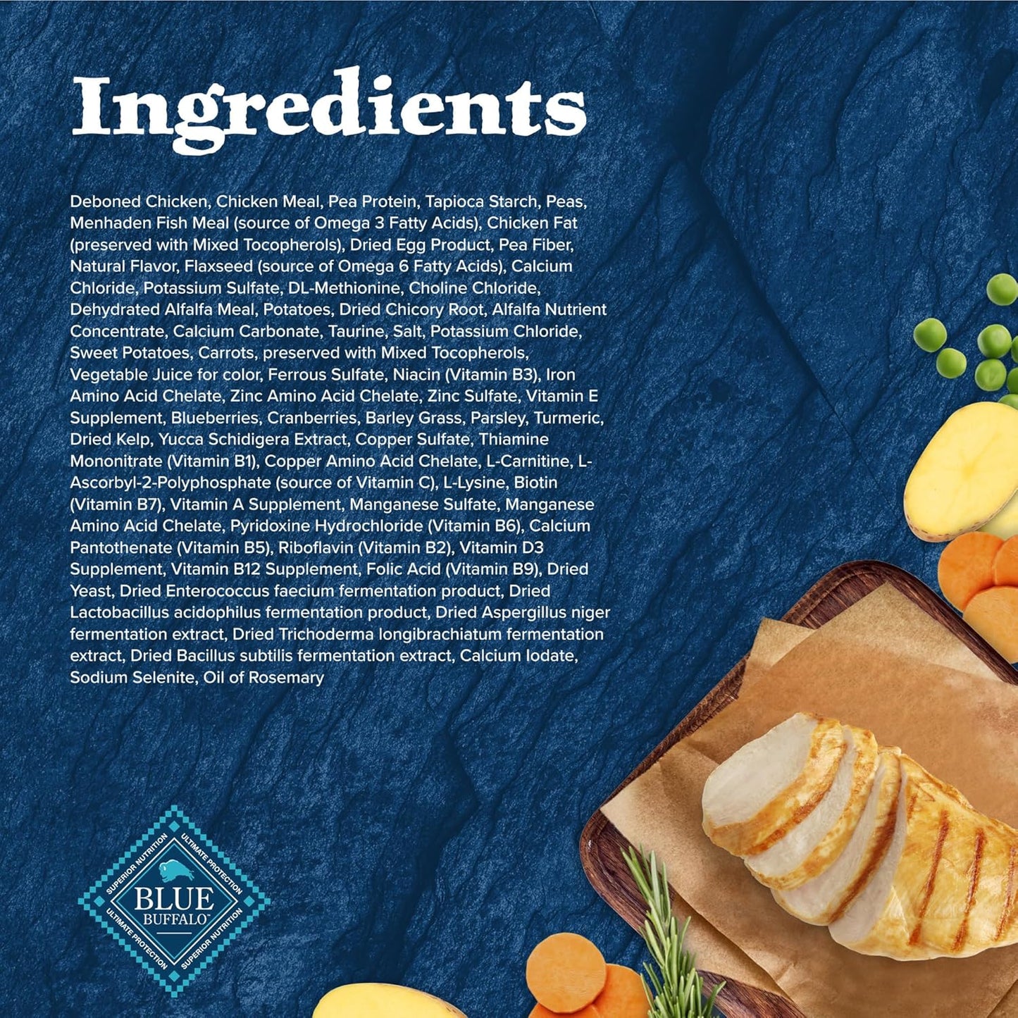 Blue Buffalo Wilderness Nature's Evolutionary Diet High-Protein, Grain-Free Natural Dry Food for Adult Cats, Chicken, 9.5-lb Bag