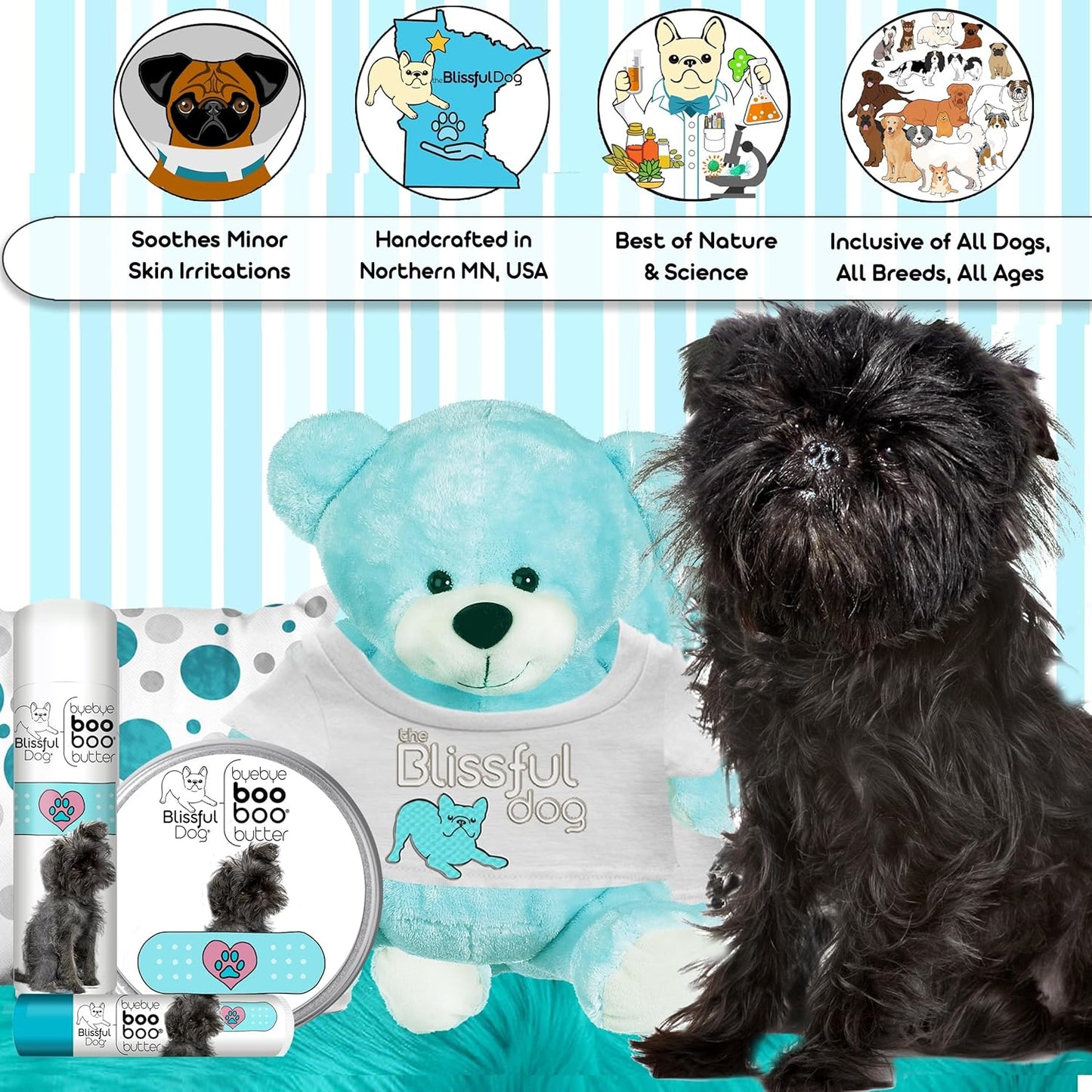 The Blissful Dog Affenpinscher Boo Butter, 1 oz