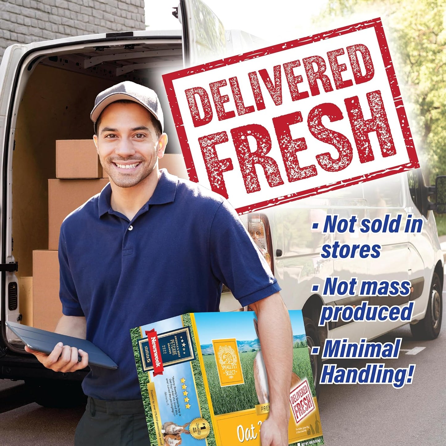 Small Pet Select Oat Hay Pet Food, 10 Lb.