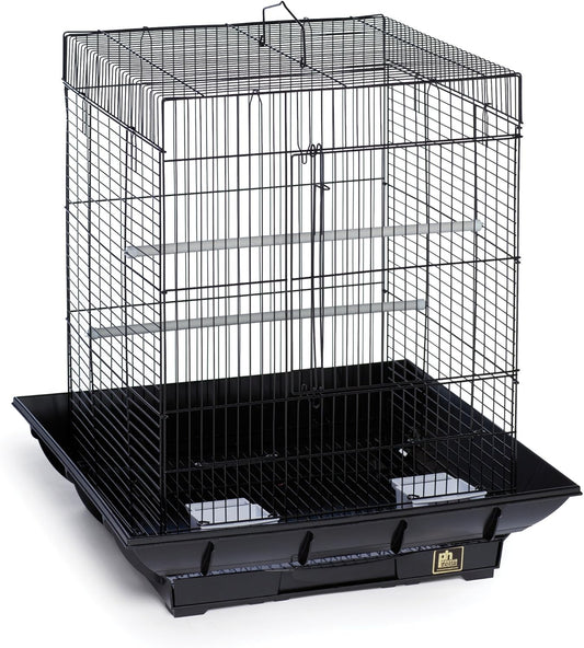 Prevue Hendryx SP850B/B Clean Life Cockatiel Cage, Black, 1/2"