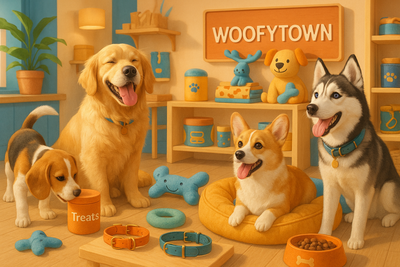 Discover Your Pet’s Joy with Our Exclusive WoofyTown Collection!